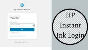 instant ink com login|hp instant ink einloggen.